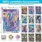 12 Pack 5D Diamond Painting Kits for Adults, Round Drill Animal Diamond Art Set, DIY Gem Art Canvases for Home Décor & Gifting (12×16 inch)